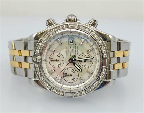 breitling a13356 ebay|breitling a13356 diamond bezel.